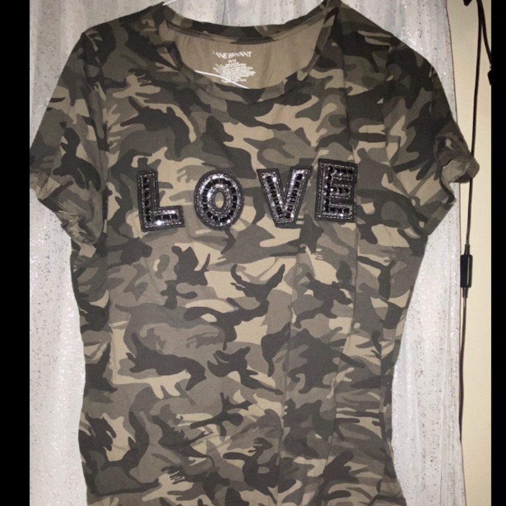 LANE BRYANT FATIGUE TEE